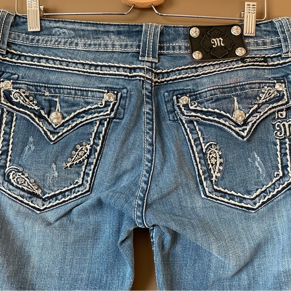 Miss Me Womens Boot Cut Jeans - Size 32 - Picture 5 of 16